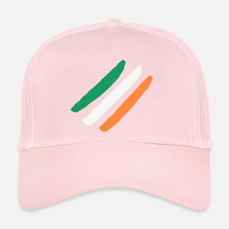 Irlande / Drapeau de l’Irlande - Diagonal - Élégant Casquette trucker 