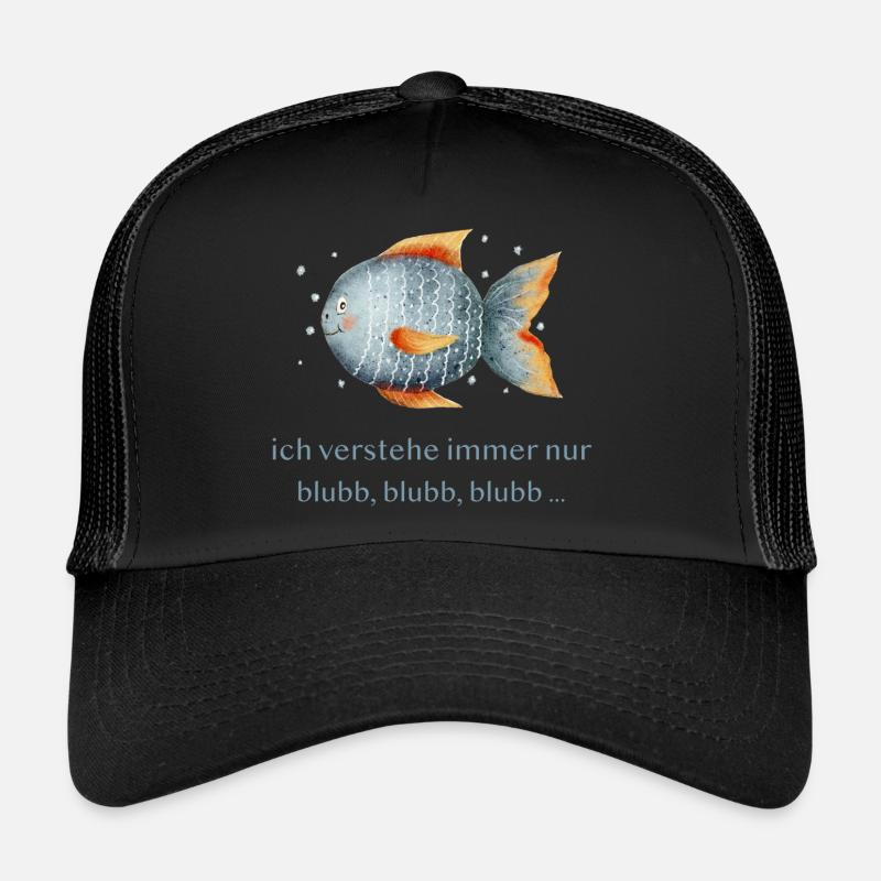 Poisson sucré - blubb, blubb, blubb Casquette trucker 