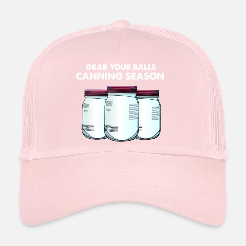 Prenez vos couilles saison de mise en conserve Casquette trucker 