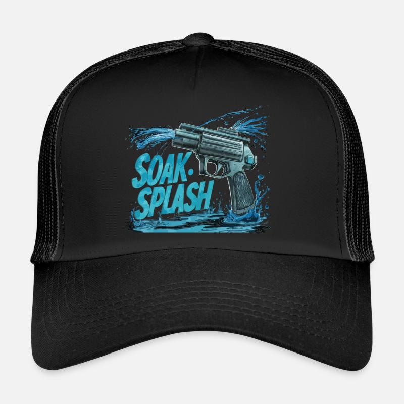 ÉCLABOUSSURES DE TREMPAGE Casquette trucker 