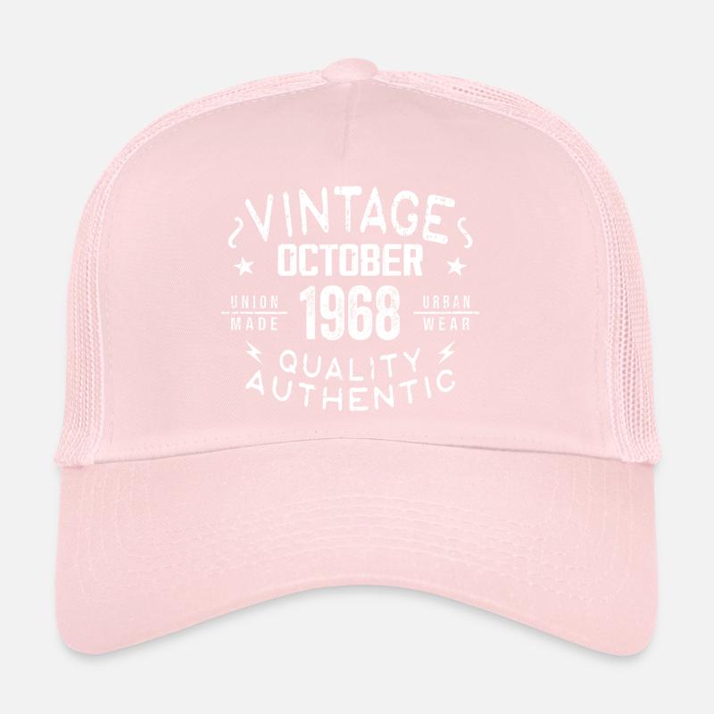 Né en octobre 1968 Donation en octobre - 1968 Casquette trucker 