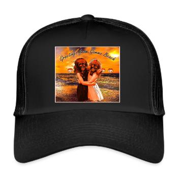 Irradiated beach Gamma Beach - Trucker Cap - black/black - Front