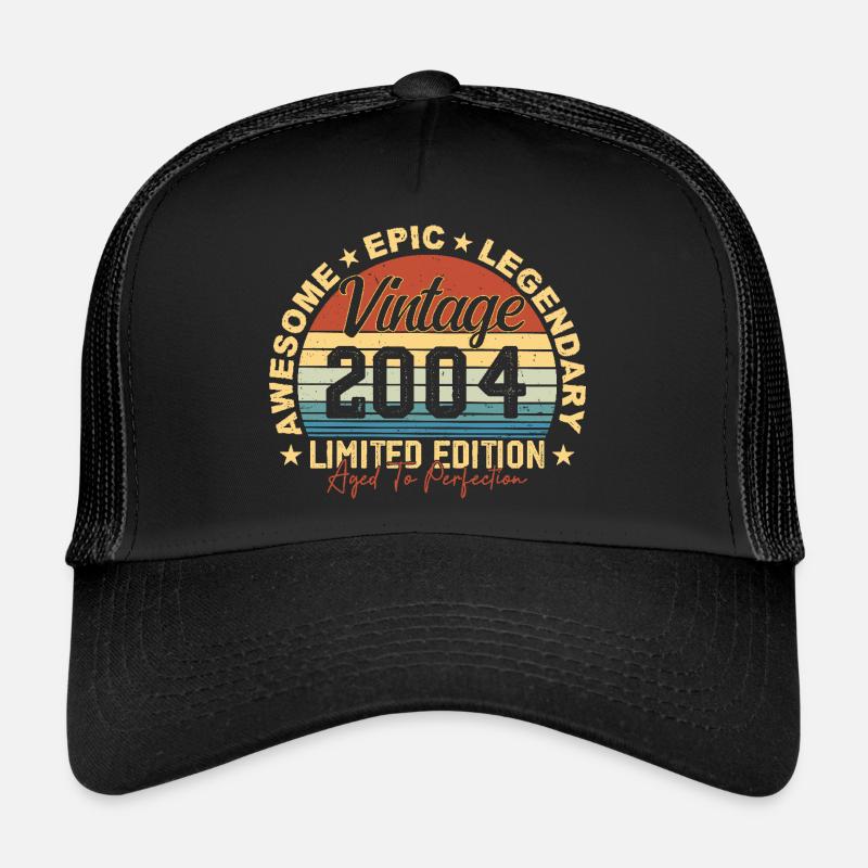 Rétro 2004 Vintage Anniversaire 2004 Cadeau 2004 Casquette trucker 