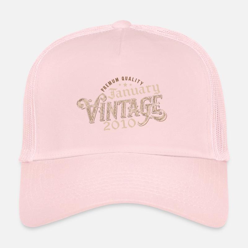 Janvier 2010 | 2010 Janvier Vintage Anniversaire Casquette trucker 