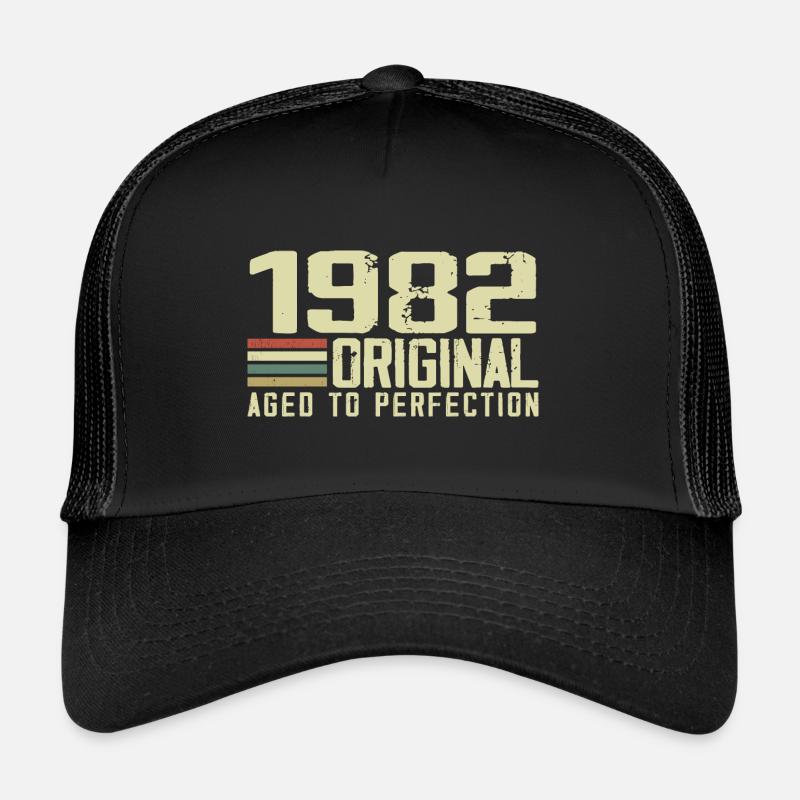 Né en 1982 - Vintage 1982 - 42e Anniversaire Rétro Casquette trucker 