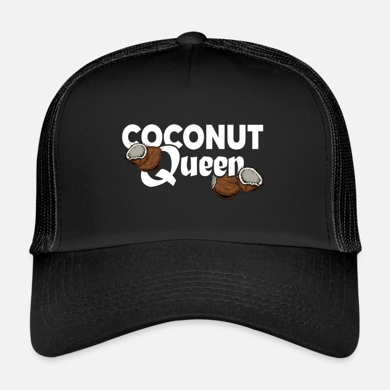 Jungle de survie sauvage de brousse « Coconut-Queen » Casquette trucker 