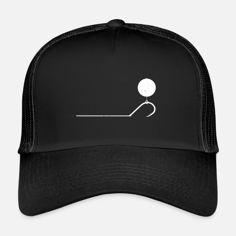 Boilie - Carphunter - Trucker Cap - Schwarz/Schwarz