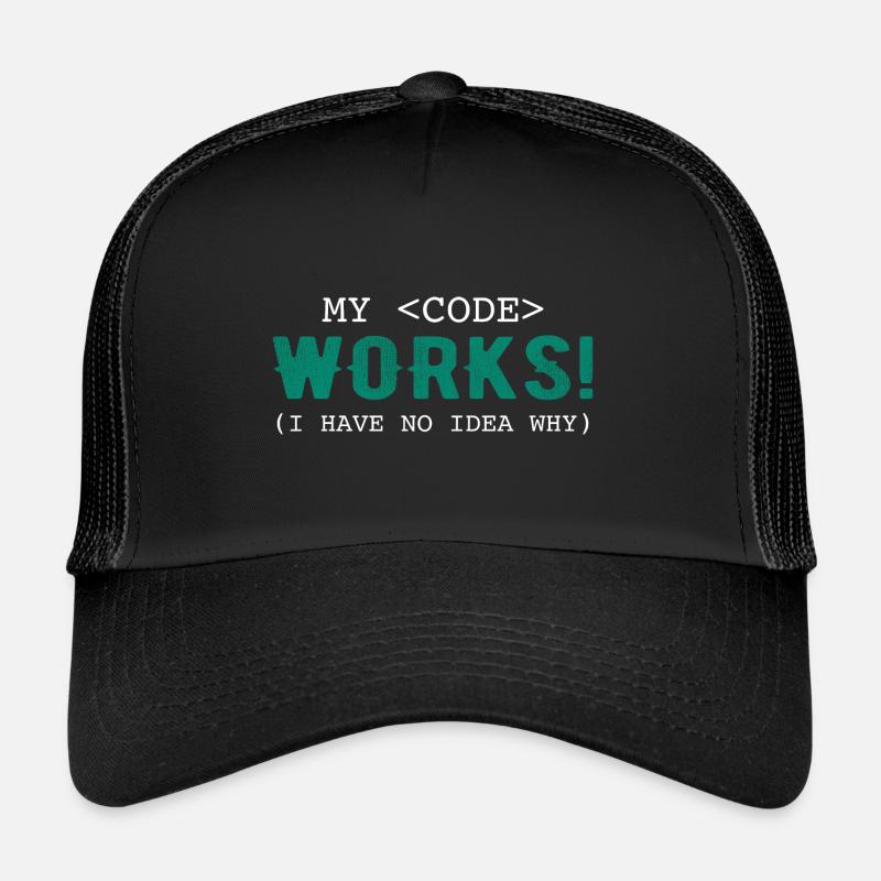 My Code Works I Have No Idea Why Casquette trucker 