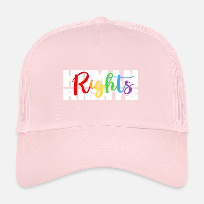 Human rights Rainbow for All Trucker Cap
