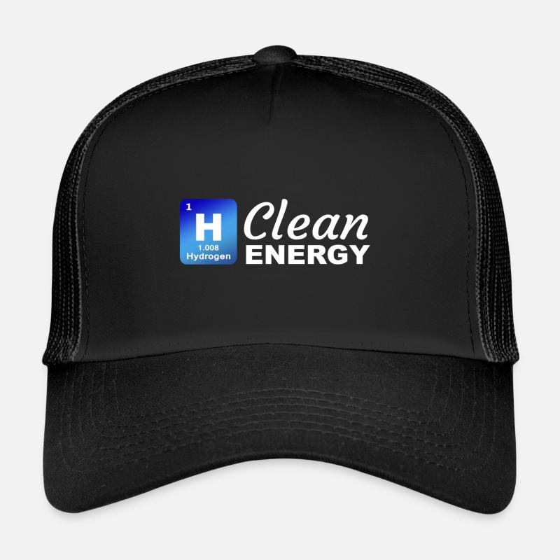 Hydrogène - Énergie propre Casquette trucker 