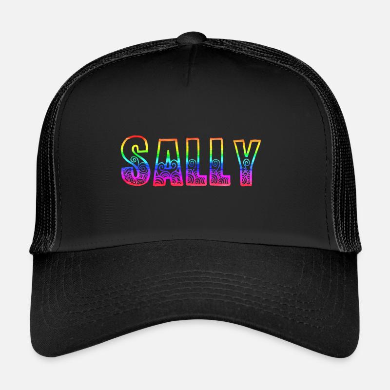 sally rs arc-en-ciel Casquette trucker 