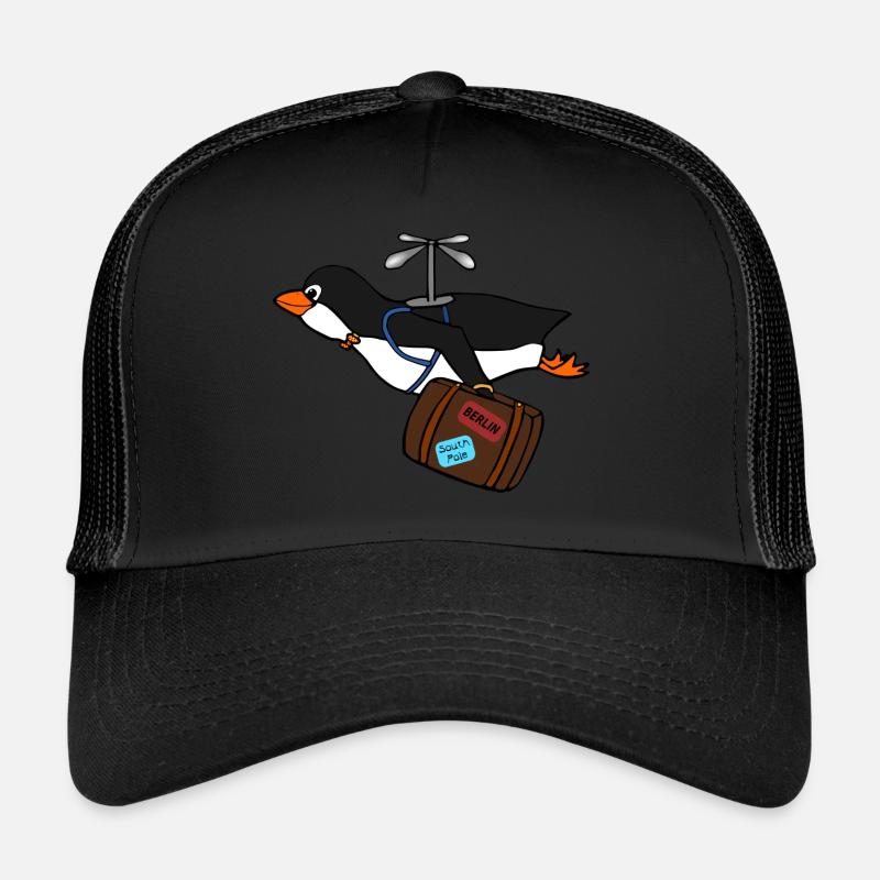 Ein süßer Piguin Trucker Cap