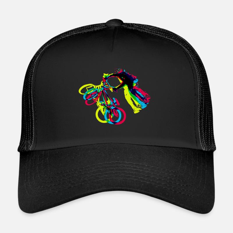BMX TAILWHIP - Trucker Cap - Schwarz/Schwarz