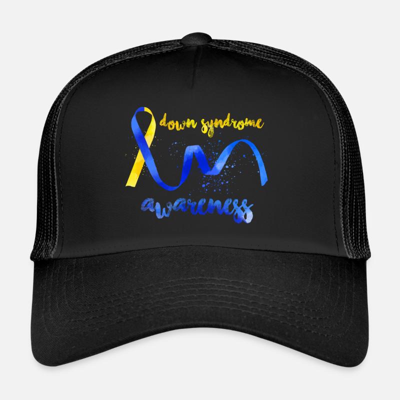 Down Syndrome Awareness - Trucker Cap - black/black