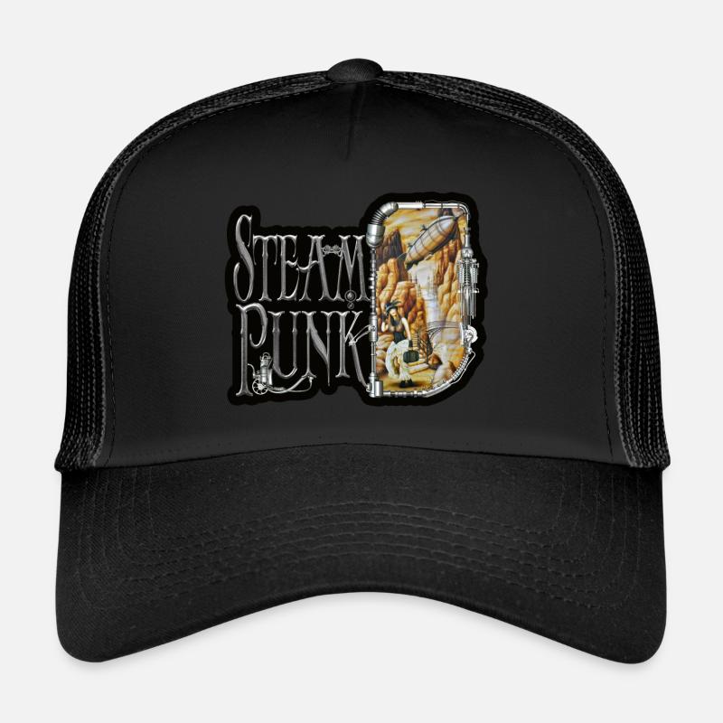Steampunk Casquette trucker 