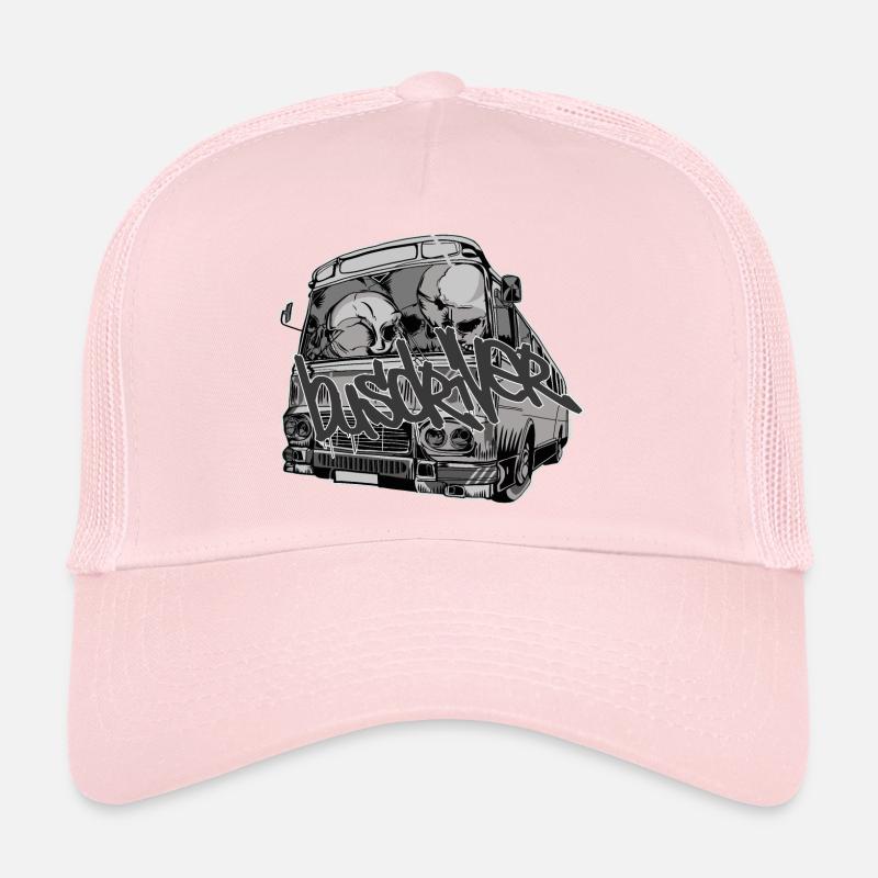 Bus Driver // Skulls // Illustration Trucker Cap