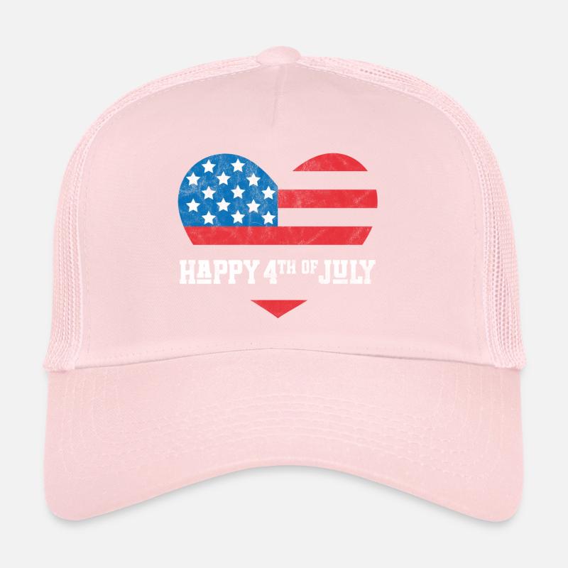 Joyeux 4 juillet Casquette trucker 