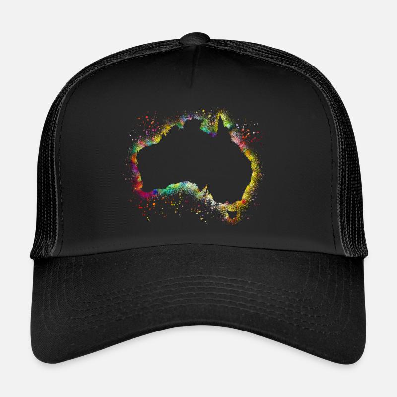 Australien Kontinent Trucker Cap