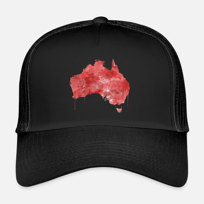 Australia - Trucker Cap - black/black