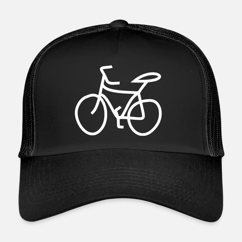 Scribble di do. - Casquette trucker - noir/noir
