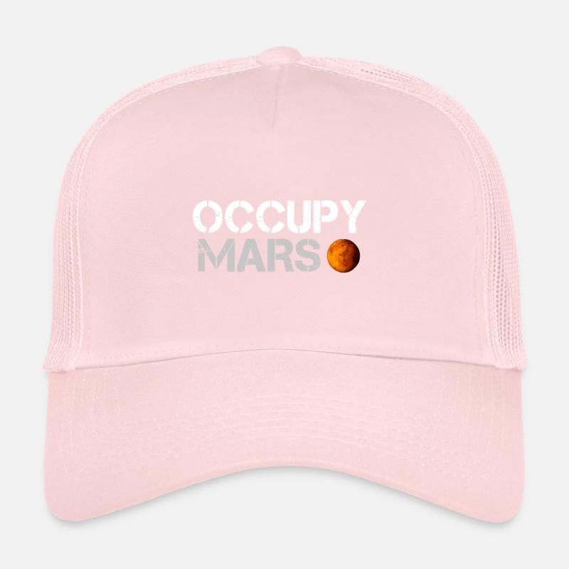 occupy mars Trucker Cap