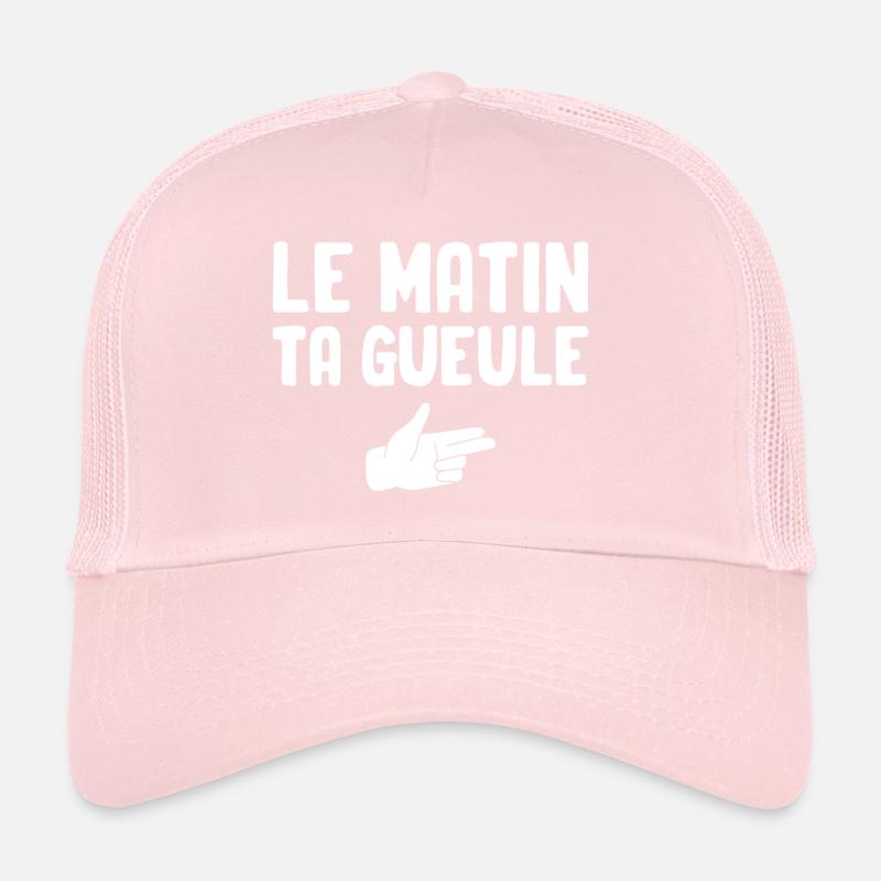 Le matin ta gueule Casquette trucker 