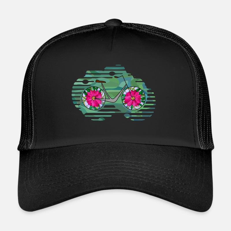 Bicyclette Casquette trucker 