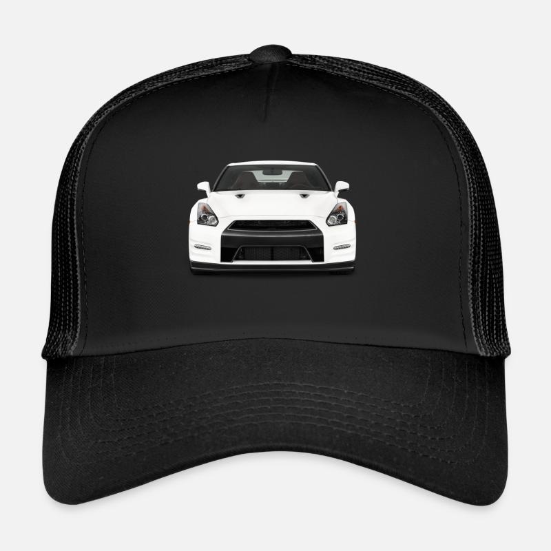 GTR Vorne - Trucker Cap - Schwarz/Schwarz