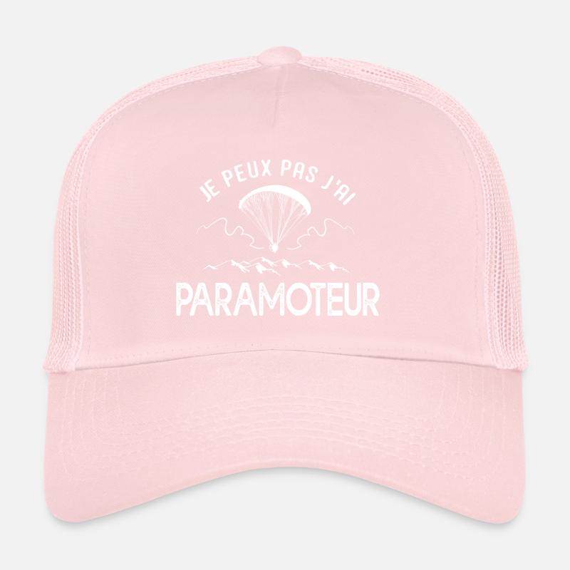 paramoteur j peux pas j ai paramoteur sport Casquette trucker 