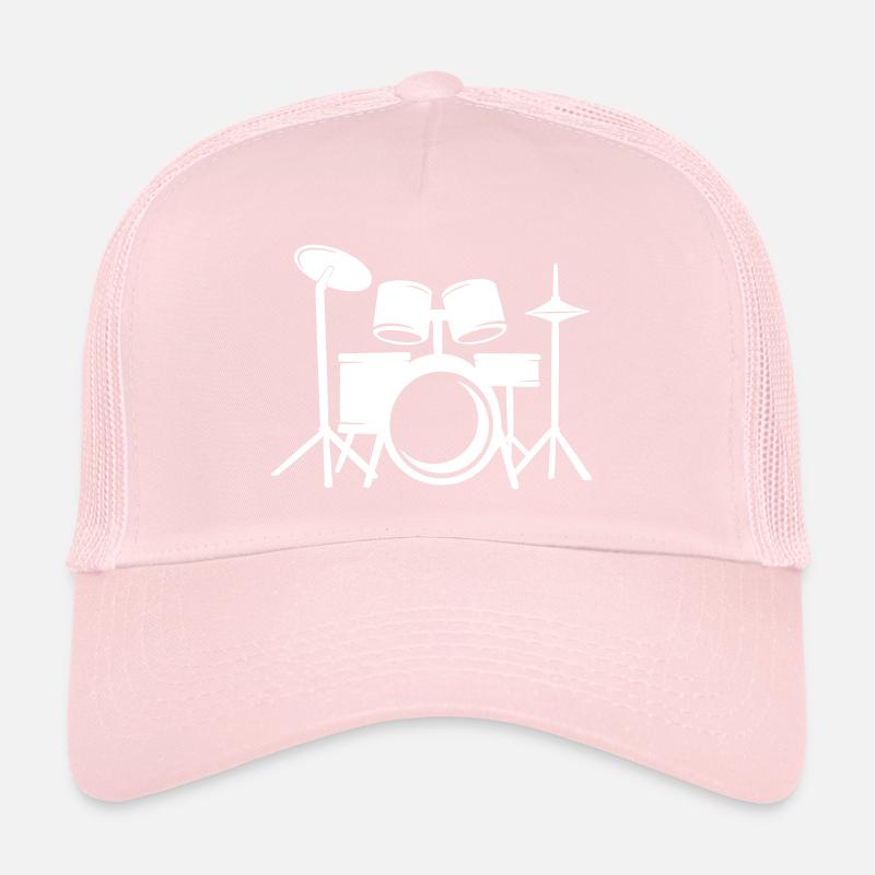 Drummer Drum Trucker Cap