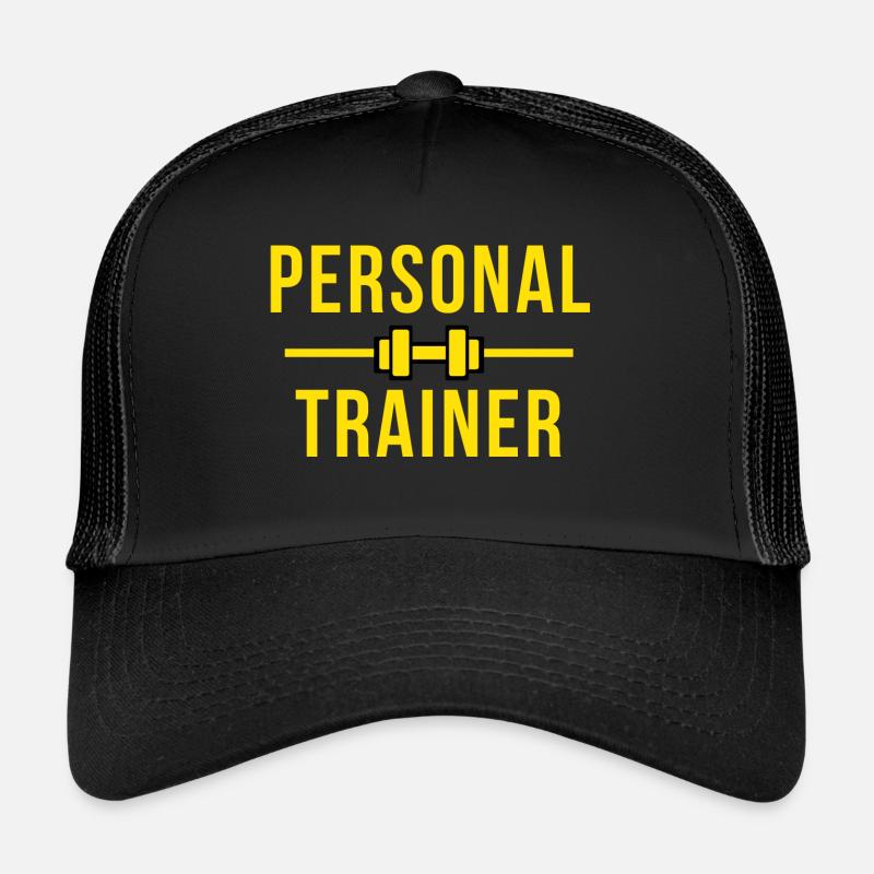Personal- Trainer - Trucker Cap - black/black