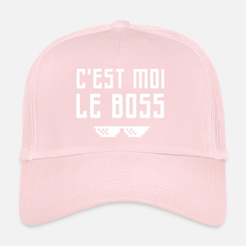C'est moi le boss Casquette trucker 