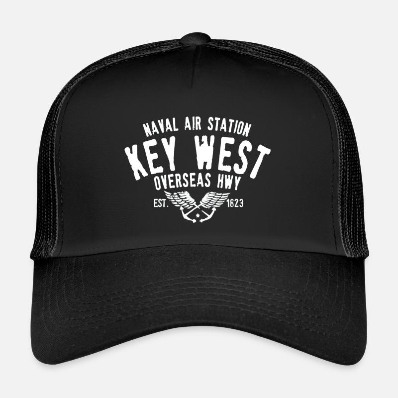 Naval air station Key West Florida Casquette trucker 