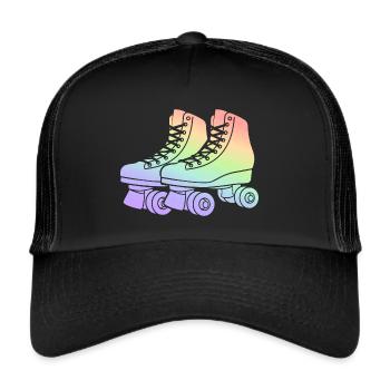 Roller Skates Roller Skates Kids Girls Roller Skate - Trucker Cap - black/black - Front