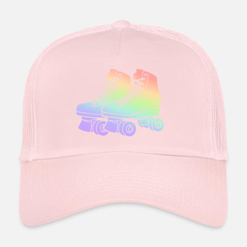 Rollschuhe Roller Skates Kinder Mädchen Rollschuh Trucker Cap