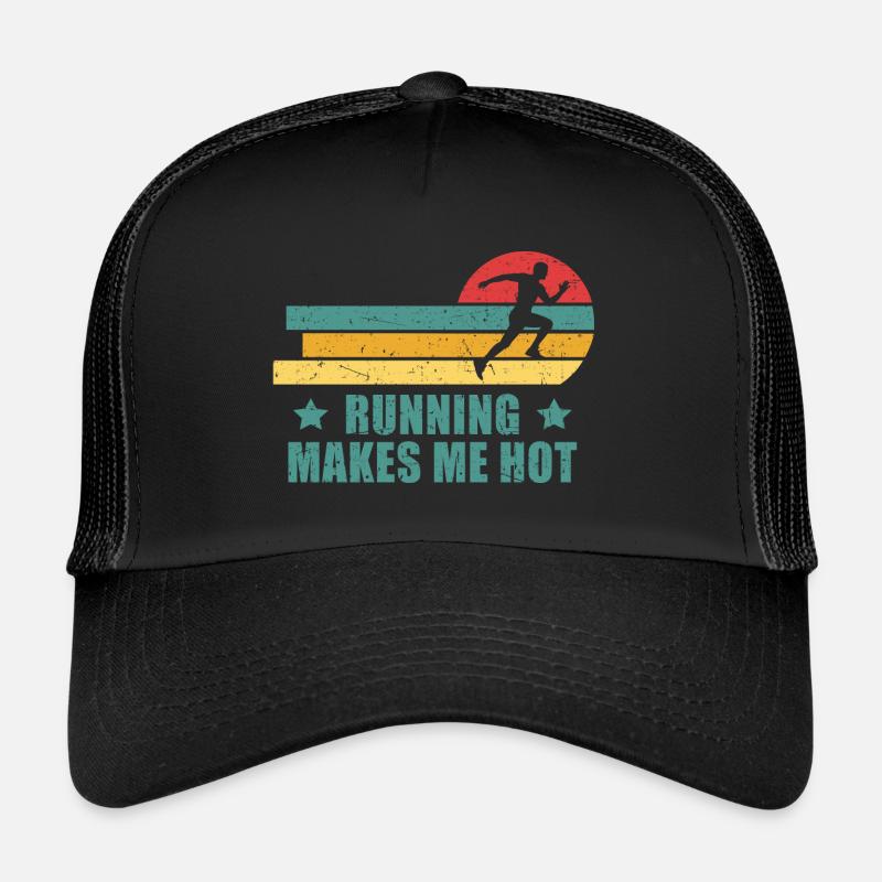 Runner Marathon Running me rend chaud Casquette trucker 