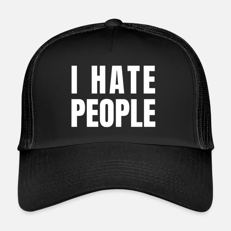 I Hate People Trucker Cap