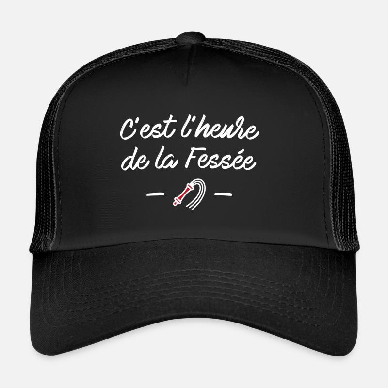 C'est l'heure de la fessée Casquette trucker 