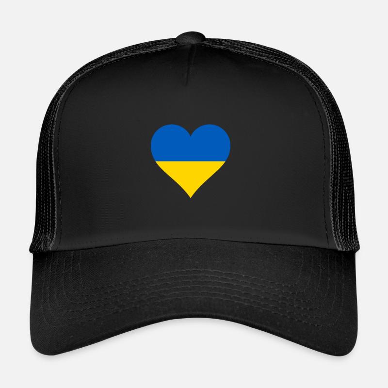 Ukraine Ukrainian Flag Flag Trucker Cap