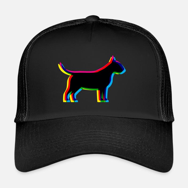 CMJN Bull Terrier Casquette trucker 