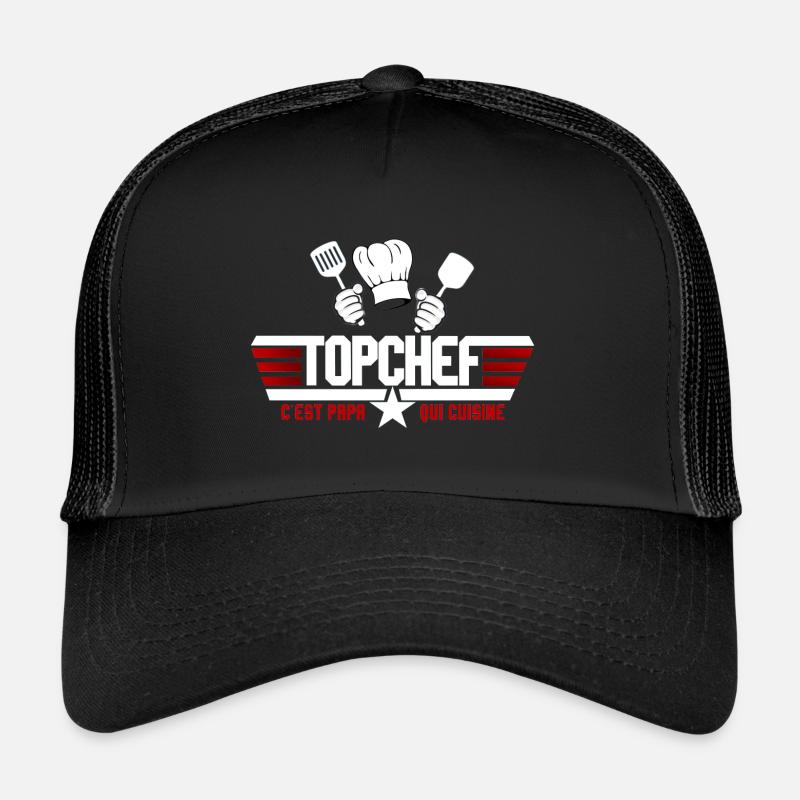 C est Papa qui Cuisine Casquette trucker 