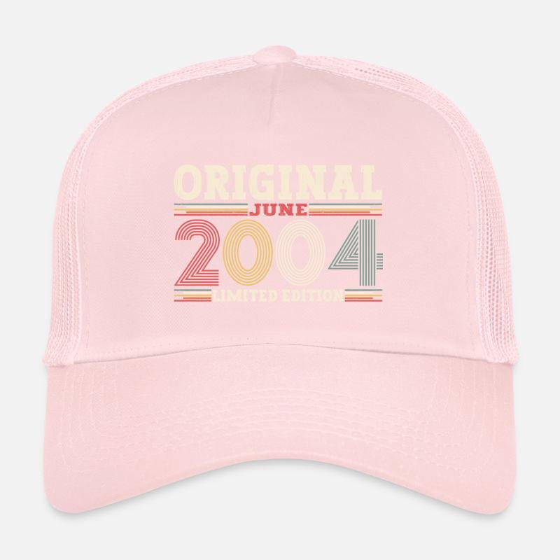Original Juin 2004 Millésime 2004 20ème Anniversaire 04 Casquette trucker 