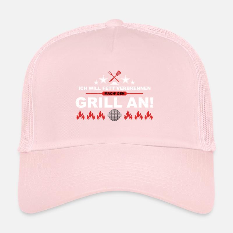 Grilling - burn fat Trucker Cap