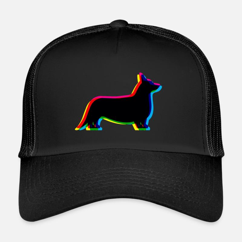 CMJN Welsh Corgi Cardigan Casquette trucker 