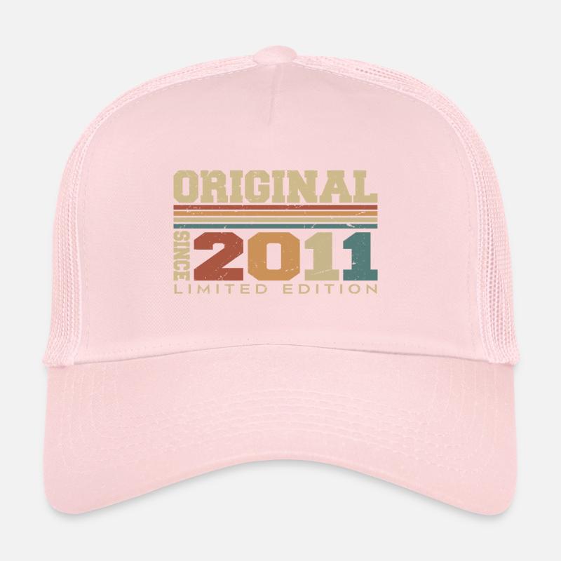 Original 2011 Retro-Geschenk 13. Geburtstag 2011 Trucker Cap