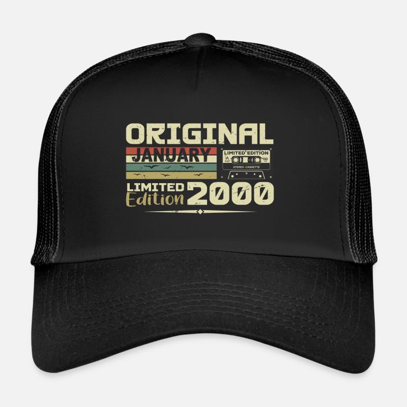 January 2000 | January 2000 Birthday Gift Trucker Cap