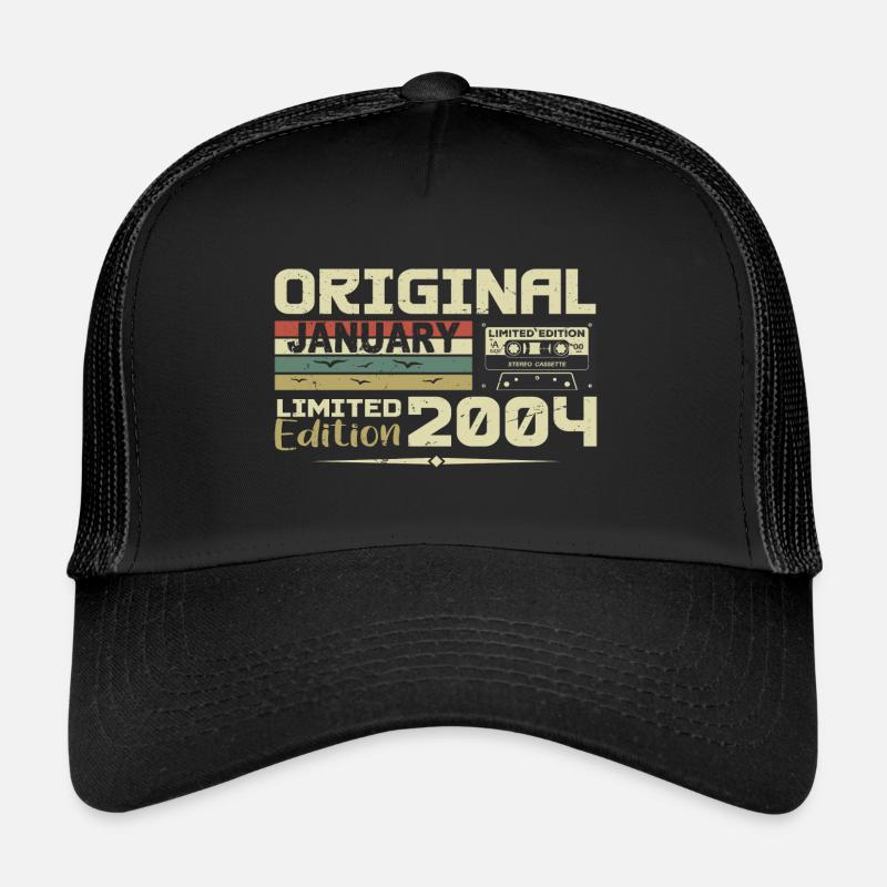 Janvier 2004 | Cadeau D’anniversaire Janvier 2004 Casquette trucker 