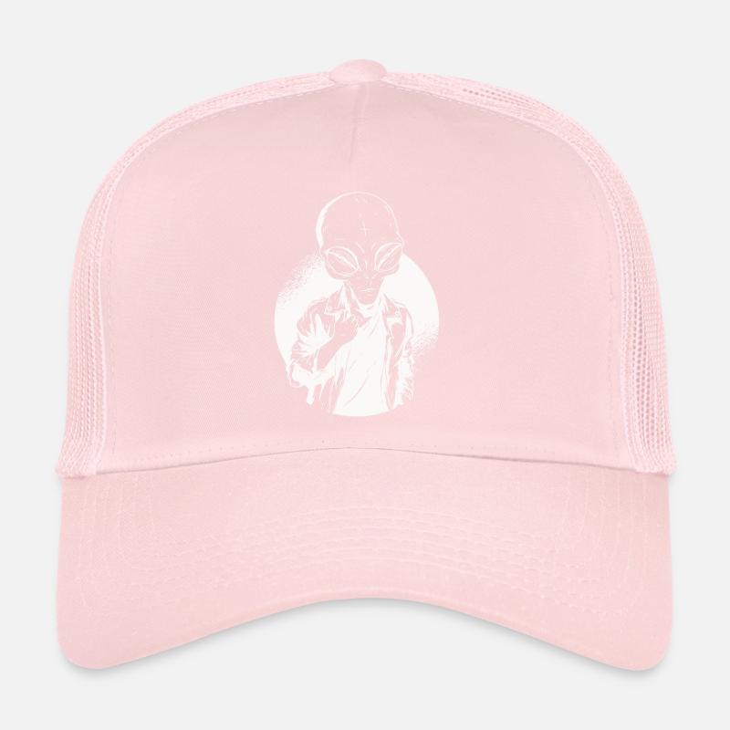 Alien Hipster Trucker Cap