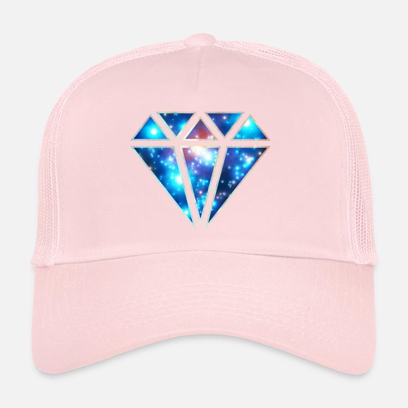 Diamant, galaxy style, triangle, space, symbole, Casquette trucker 