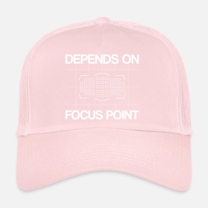 DEPENDS ON FOCUS POINT Trucker Cap